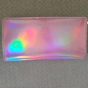 🌸kate spade Holographic Wallet🌸